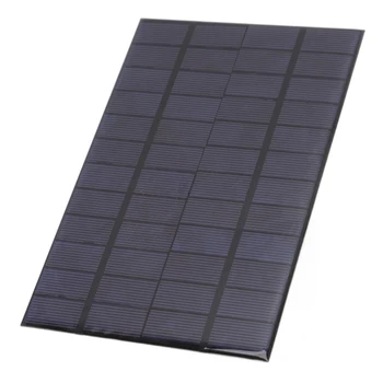 12 В 4,2 Вт Мини-эпоксидная солнечная панель, поликремниевый солнечный элемент, Панель зарядного устройства, модуль солнечной панели 