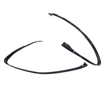 Передняя правая фара автомобиля, Резиновая Уплотнительная прокладка, Накладка головного света, Декоративная прокладка для Porsche Cayenne 2011-14
