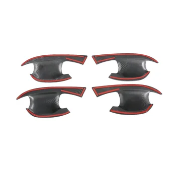 8шт Наклейка для отделки крышки наружной двери автомобиля, ручки чаши, для Kia Sportage NQ5 2021-2023 с умным отверстием для ключа LHD