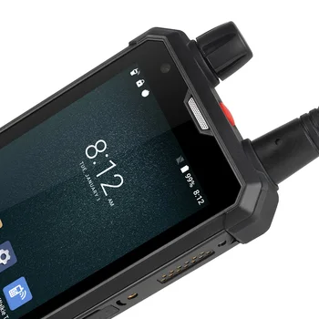 yyhc 4-дюймовый Сенсорный Экран Zello 4w DMR UHF Ретранслятор POC Walkie Talkie с NFC, SOS и 13-Мегапиксельной Камерой