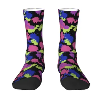 Носки для видеоигр Kawaii Splatoon Мужские и женские Теплые Баскетбольные спортивные носки с 3D принтом