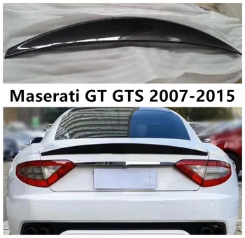 Спойлер для ДЛЯ ДЛЯ Maserati GT GTS 2007-2015 кромка заднего крыла, спойлеры багажника из настоящего углеродного волокна