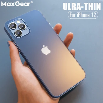 Ультратонкий Тонкий Чехол Для Телефона iPhone 13 12 Pro Max 11 XS XR X 6S 7 8 Plus SE 2020 Матовый Прозрачный Жесткий Чехол Для ПК iPhone12 Mini Coque