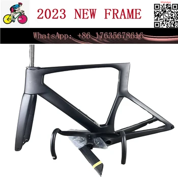 2023 Новая ФОЛЬГА RC Carbon Bike Road Frame Дисковый Тормоз Carbon Bicycle Frameset BB386 Carbon Road Frames