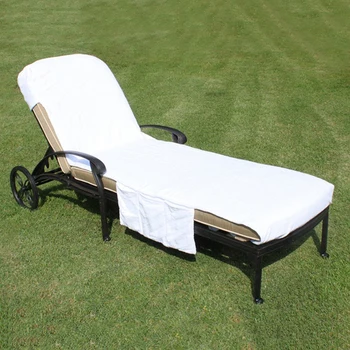 Переносное пляжное кресло, полотенце с длинным ремешком, Пляжная кровать, чехол для стула, полотенце с карманом Для летнего отдыха у бассейна, сада