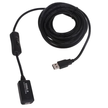 Удлинительный кабель-ретранслятор 5 м USB 2.0 Активный Удлинительный кабель-ретранслятор для доставки сигнала