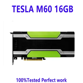Видеокарта NVIDIA TESLA M60 16GB GDDR5 GPU Accelerator для виртуальных настольных компьютеров с глубоким обучением