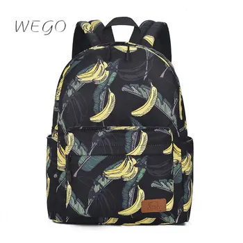 2023 Новый рюкзак с рисунком тропических фруктов для отдыха, модный Водонепроницаемый рюкзак с принтом, школьная сумка для мужчин