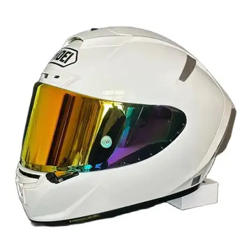 X14 Жемчужно-Белый Шлем X-Четырнадцать Полнолицевых Гоночных Мотоциклетных Шлемов Casco De Motocicleta Capacete Casque Для Женщин и мужчин
