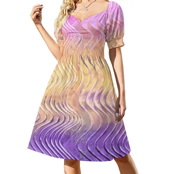 Платье-волна для пасхальных яиц женское летнее длинное платье Длинное платье женское платье винтажное