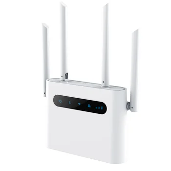 4G LTE Wifi Маршрутизатор 4G Lte Cpe 300M CAT4 32 Пользователя Wifi RJ45 WAN LAN Внутренний Беспроводной Модем Точка Доступа Dongle-US Plug