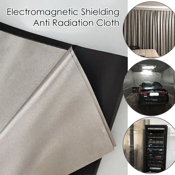 RFID-экранирующая ткань 4G 5G WIFI EMF EMI Высокочастотная электромагнитная экранирующая ткань военного класса, защита от радиации, защита от кражи