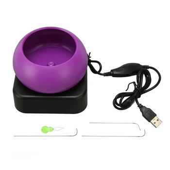 Электрический Шарик Spinner Bowl Многоцелевой С Регулируемой Скоростью USB Power Прочный Пластиковый Электрический Шарик Maker Простота в эксплуатации для DIY