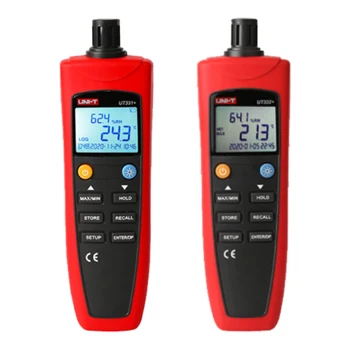 UNI-T UT331 + UT332 + Цифровой термометр-Гигрометр, Приборы для измерения температуры и влажности пищевых продуктов Высокой точности