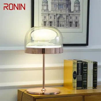 Настольные лампы RONIN Nordic Современное настольное освещение LED для украшения дома спальни