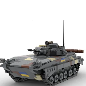 НОВЫЙ 617ШТ WW2 Военный MOC BMP-2 Модель Боевой Машины пехоты DIY творческие идеи высокотехнологичная Детская Игрушка В Подарок Блоки Бронированных Автомобилей