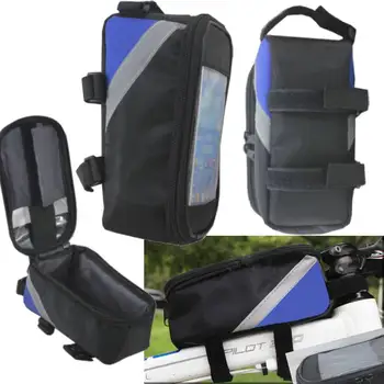 Велосипед Сумка для верхней части горного велосипеда, съемный сенсорный экран, Водонепроницаемая сумка для мобильного телефона, снаряжение для верховой езды