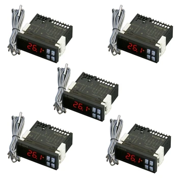 5X LILYTECH ZL-6231A, Контроллер инкубатора, Термостат С многофункциональным Таймером, Равный STC-1000 Или W1209 + TM618N