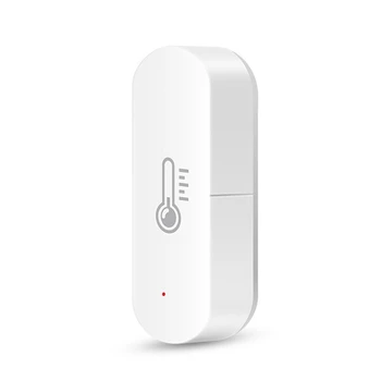 Tuya Wifi Датчик температуры Влажности Умный домашний Измеритель Гигрометр в помещении Термометр Smart Life App Control