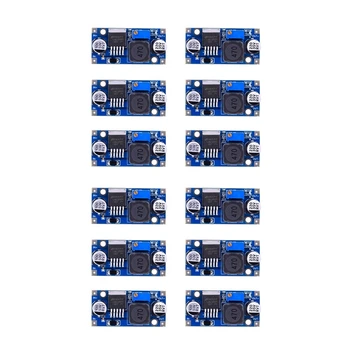 12 упаковок понижающего преобразователя постоянного тока LM2596 от 3,0-40 В до 1,5-35 В (6 упаковок)