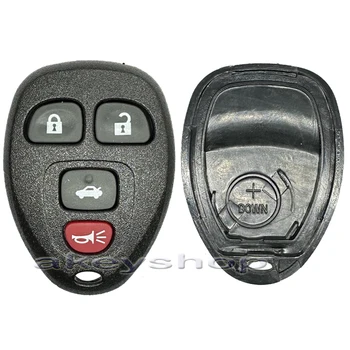 Корпус дистанционного ключа с 4 кнопками и держателем батареи для Chevrolet