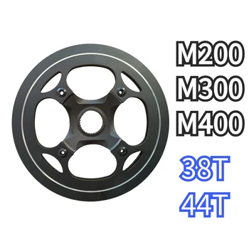 центральное кольцо цепи двигателя bafang кольцо цепи M200 M300 M400 двигатель G330 специальное кольцо цепи звездочка 44T 38T кольцо цепи из алюминиевого сплава