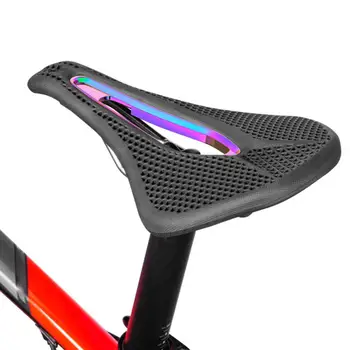 Велосипедное седло Полая эргономичная форма, нескользящая амортизация, сиденье для шоссейного велосипеда MTB, 3D сотовое седло велосипеда