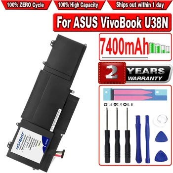 HSABAT 7400 мАч C23-UX32 Аккумулятор для ноутбука ASUS VivoBook U38N U38N-C4004H ZenBook UX32 UX32A UX32VD UX32LA