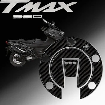 Для Yamaha Tmax 560 2022 Наклейка 3d 3D наклейка из смолы Крышка Топливного бака Наклейки Комплект защиты Украшение крышки