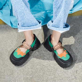 Обувь 2023 Брендовая Японская Школьная Форма Студенческая Обувь Для девочек и женщин Kawaii Soft Sister Обувь на платформе с круглым носком Обувь Mary Jane