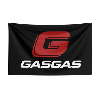 Газовый флаг размером 3X5 футов, Баннер гоночного автомобиля с принтом из полиэстера Для декора, декор флага, баннер для украшения флага, Баннер для флага