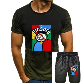 Футболка ERASURE band THE CIRCUS, стильная футболка, размеры S, M, XL, 2XL, 3XL, классика 1980-х годов