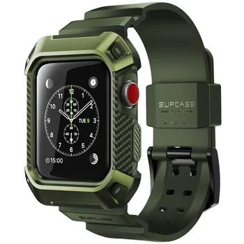 Чехол Для Apple Watch 3/2/1 Case (38 мм) SUPCASE UB Pro Прочный защитный чехол с ремешками Браслет для Apple Watch 3/2/1