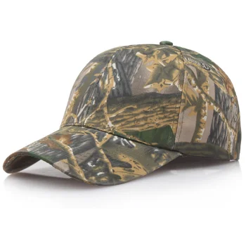 Быстросохнущая солнцезащитная кепка с листьями джунглей, Камуфляжная кепка Унисекс, мужская и женская камуфляжная бейсболка, шляпа