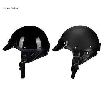 Мотоциклетный шлем 517B с защитными очками Реактивный Шлем Шлем для скутера Шлем для мопеда