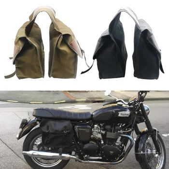 Мотоциклетная сумка, седельная сумка для Sportster XL883 XL1200 Ducati, запчасти для багажа, Универсальная