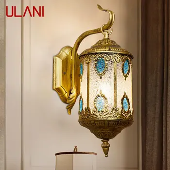 ULANI Настенный светильник в средиземноморском богемном стиле, Креативный интерьер, Бра, светодиодный декор для дома, спальни