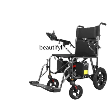 Электрическая инвалидная коляска zq, интеллектуальный автоматический складной самокат, литиевая батарея для пожилых людей