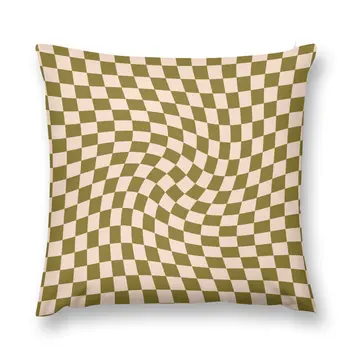 Проверьте VI - Green Moss Twist Throw Pillow Подушки Для Дивана Декоративные Наволочки Для Дивана