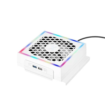 Подставка для вентилятора горячего охлаждения со светодиодной подсветкой RGB Atmosphere, кронштейн для игрового кулера для консоли серии S