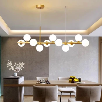 Декоративная люстра moderno smart lamparas, современные подвесные светильники для столовой, подвесная лампа для внутреннего освещения, светодиодные светильники для комнаты
