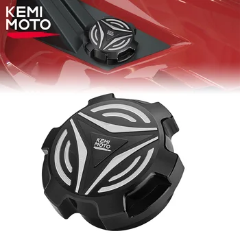 KEMIMOTO ON-ROAD Совместим с Polaris Slingshot SL LE R S SLR 2015-2023 2521278 Алюминиевая Крышка Топливного бака с ЧПУ