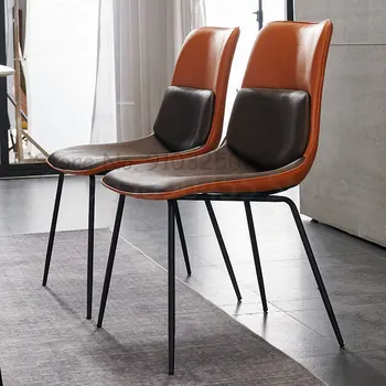 Простой обеденный стул в скандинавском стиле, Роскошная мебель для гостиной, Офисное кресло для дома, конференц-зала в отеле, Современные дизайнерские кресла для отдыха