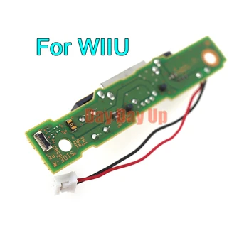 Замена 10 шт. для Nintend WiiU, WII U Pad, Розетка для зарядки, разъем постоянного тока, слот для зарядного устройства, плата