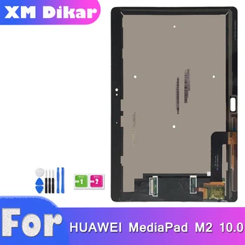 10,1-дюймовый ЖК-дисплей Для HUAWEI MediaPad M2 10,0 M2-A01L M2-A01W M2-A01 ЖК-дисплей С Сенсорным Экраном Дигитайзер В Сборе Заменить
