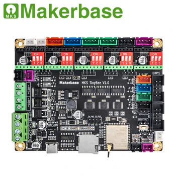 Makerbase MKS TinyBee Плата управления 3D-принтером ESP32 MCU детали 3D-принтера TFT-экран функция Wi-Fi веб-управление