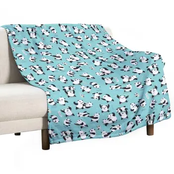 Новое покрывало PANDAMONIUM, пушистое мохнатое одеяло, декоративное покрывало для диванов