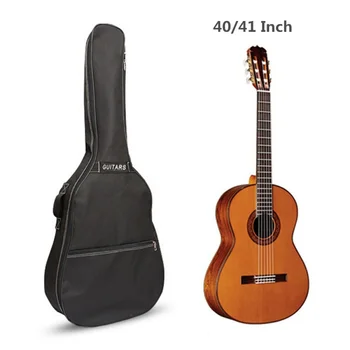 40/41-дюймовая сумка для гитары, рюкзак, Оксфордский чехол для гитары с двойными ремнями для классической гитары